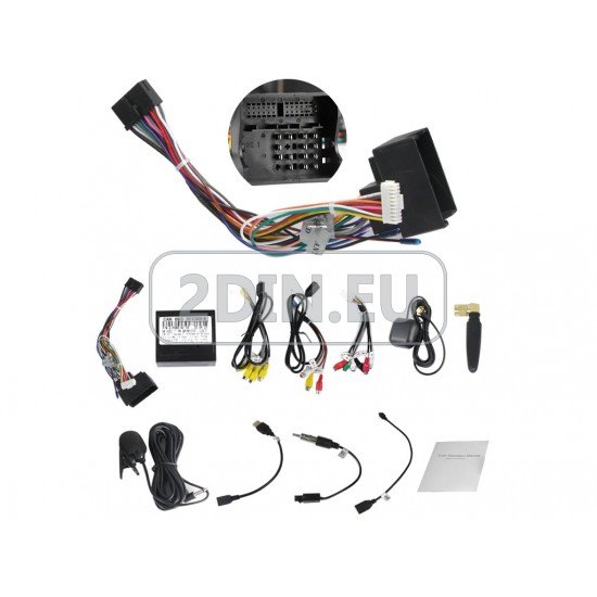 FORD Mondeo, Focus, S-Max, C-Max, Galaxy - МУЛТИМЕДИЯ / Навигация android 16 DVD черна + DSP + CARPLAY + ANDROID AUTO